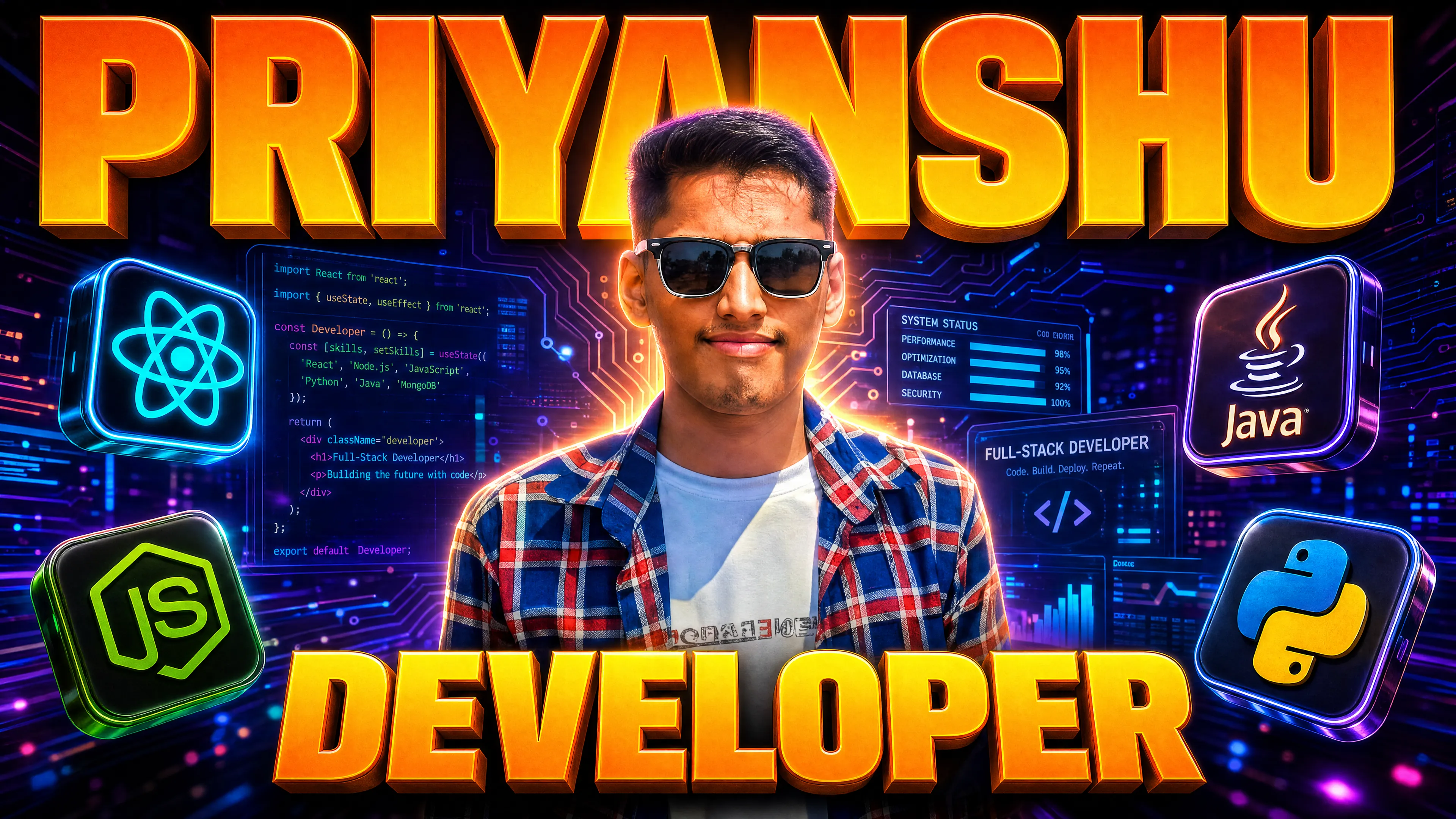 Priyanshu Pawar | Full-Stack Developer and React Native Developer from ...